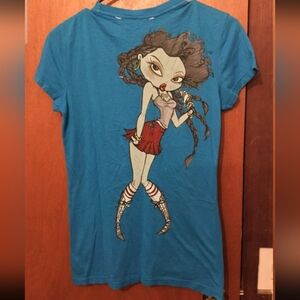 NWT Harajuku Lovers Graphic T-Shirt Y2K Size Small